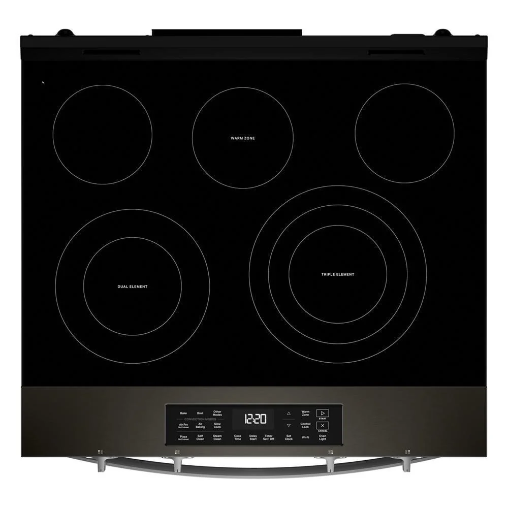 Whirlpool WSES5030SV 30-inch Electric Smart Range with Air Cooking Technology - Image 6