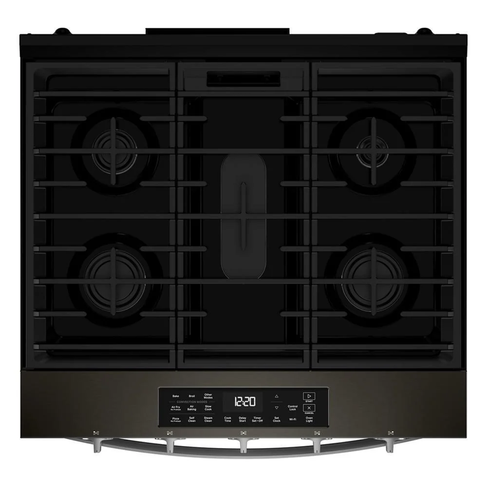 Whirlpool WSGS5030SV 30-inch Gas Smart Range with Air Cooking Technology - Image 5
