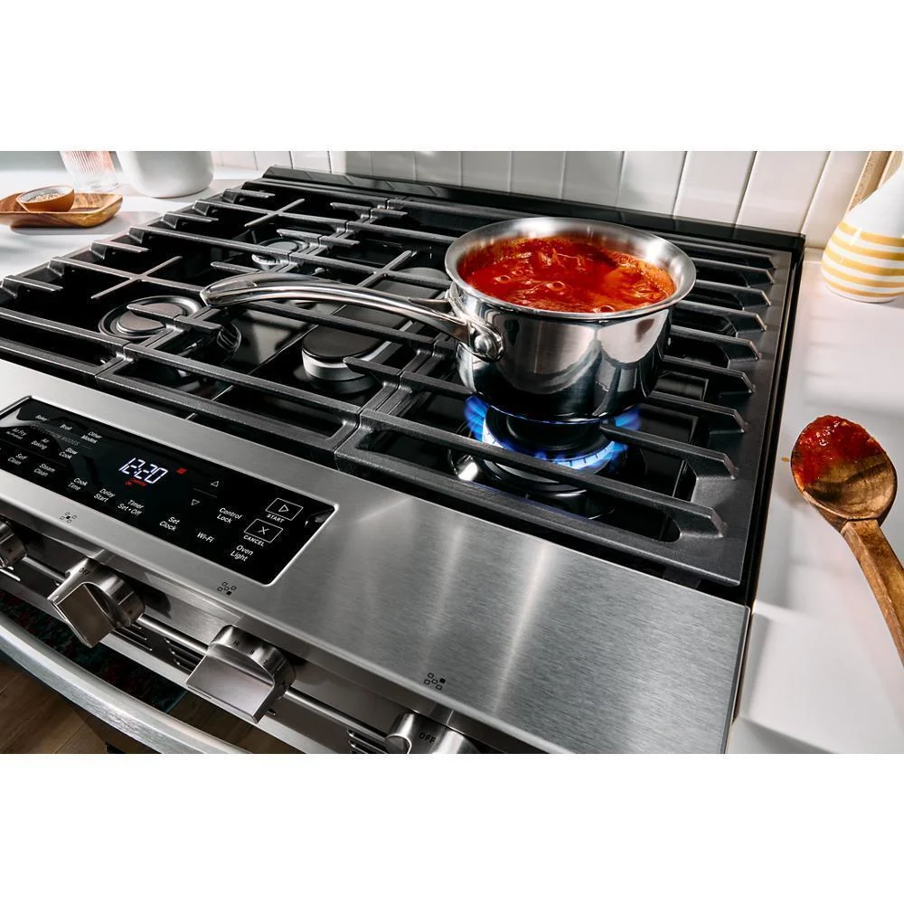 Whirlpool WSGS5030SZ 30-inch Gas Smart Range with Air Cooking Technology - Image 15