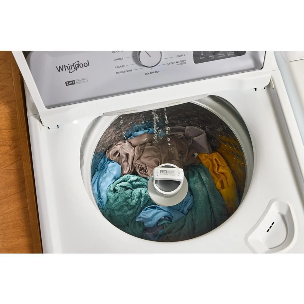 Whirlpool WTW4107SW 4.2 - 4.3 Cu. Ft. Whirlpool® Top Load Washer with 2-in-1 Removable Agitator - Image 6