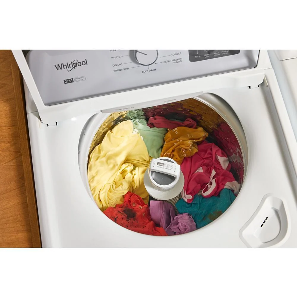 Whirlpool WTW4107SW 4.2 - 4.3 Cu. Ft. Whirlpool® Top Load Washer with 2-in-1 Removable Agitator - Image 7