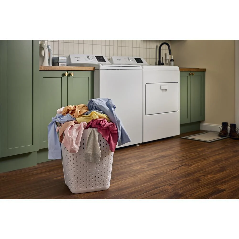 Whirlpool WTW4307SW 4.2-4.3 Cu. Ft. Whirlpool® Top Load Washer with 2-in-1 Removable Agitator and Soft Close Glass Lid - Image 2
