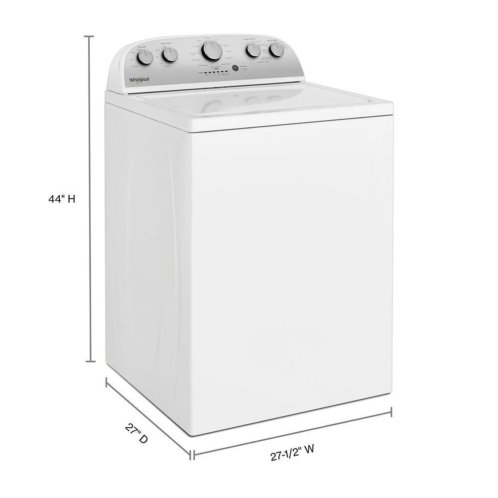 Whirlpool WTW4950HW 3.9 cu. ft. Top Load Washer with Soaking Cycles, 12 Cycles - Image 6