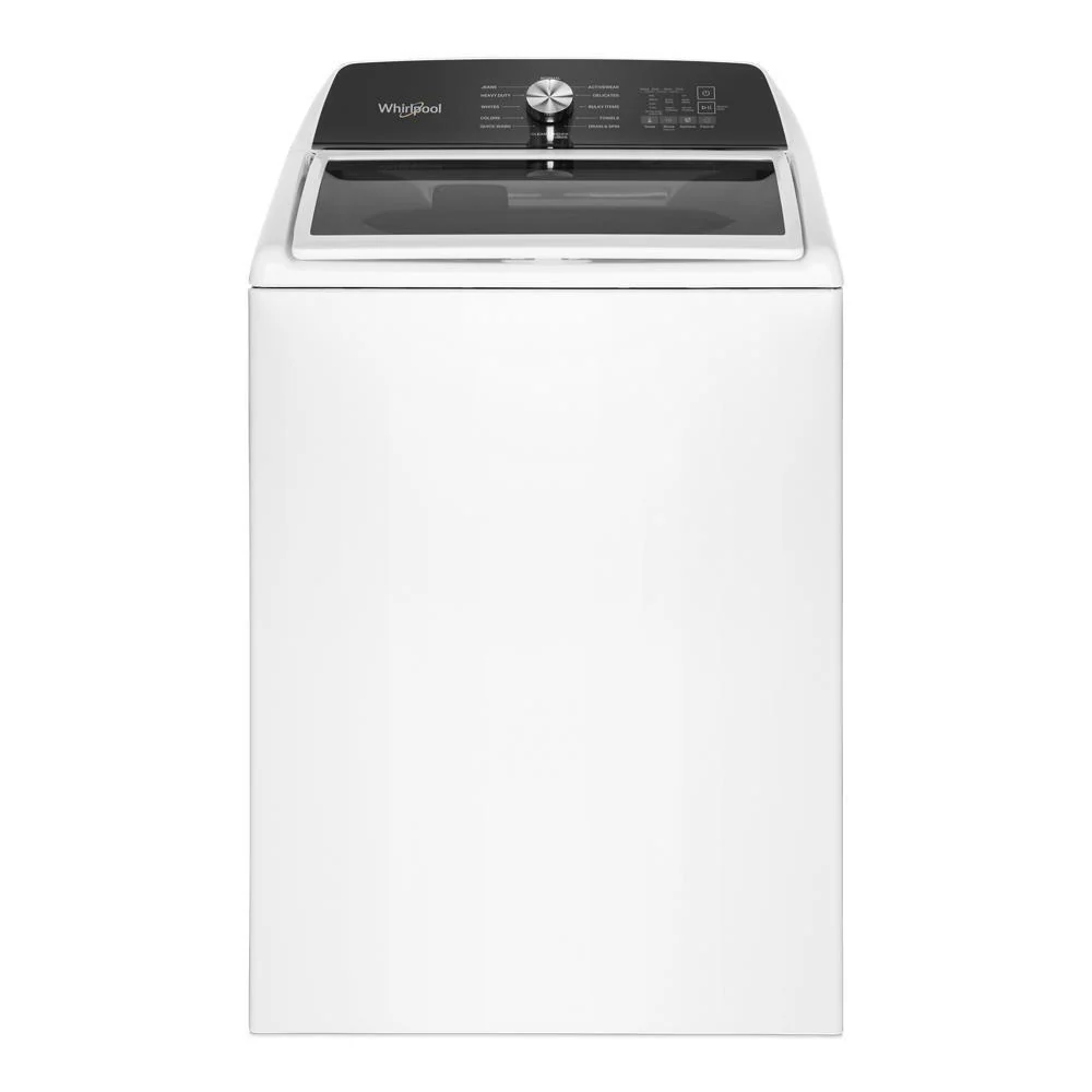 Whirlpool WTW5025SW 4.5 Cu. Ft. Top Load Agitator Washer with Built-In Faucet
