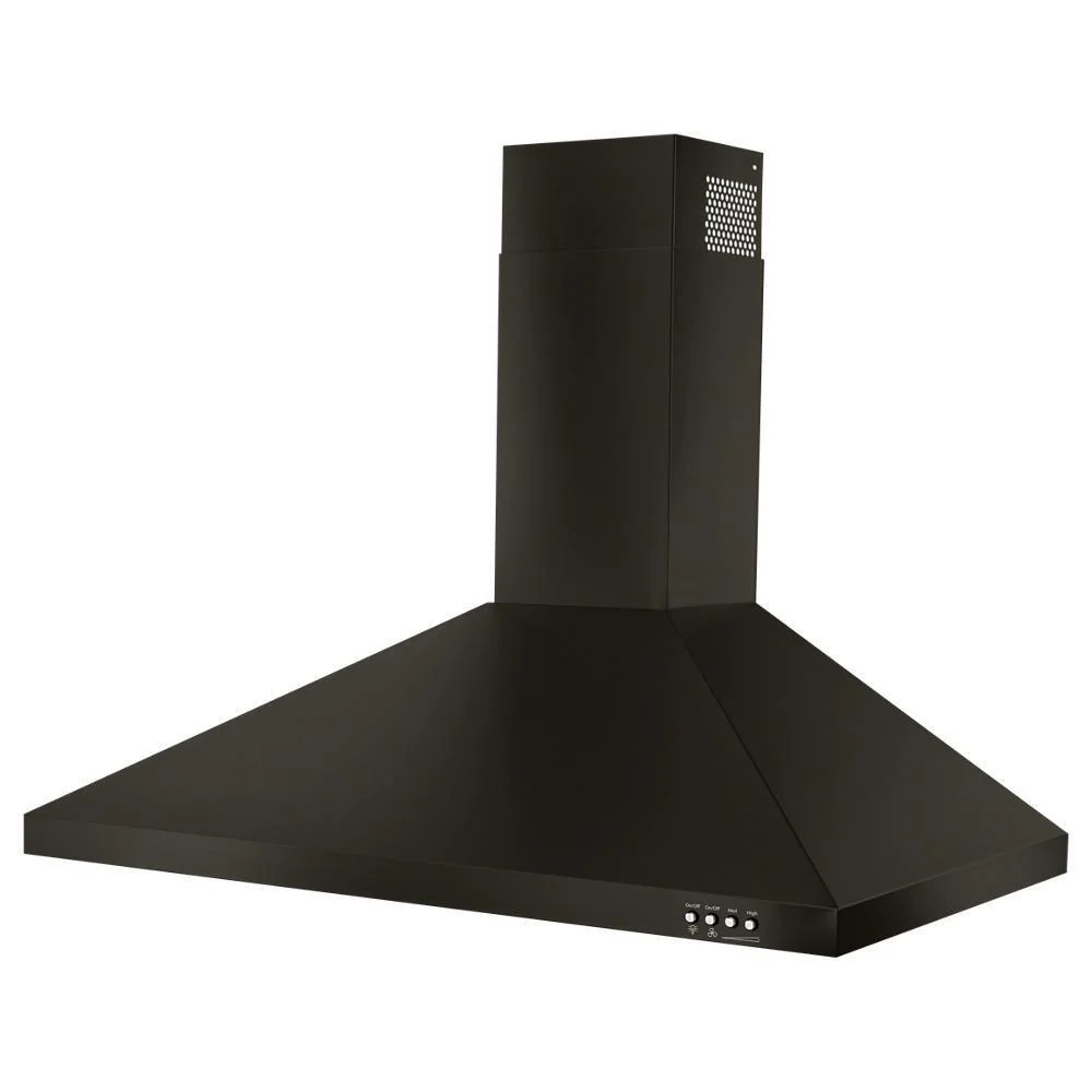 Whirlpool WVW53UC0HV 30" Contemporary Black Stainless Wall Mount Range Hood - Image 4