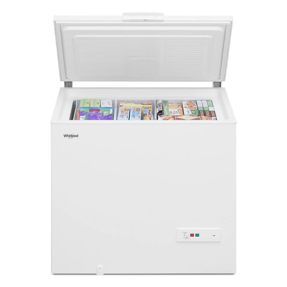 Whirlpool WZC3209LW 9 Cu. Ft. Convertible Freezer to Refrigerator with Baskets - Image 8