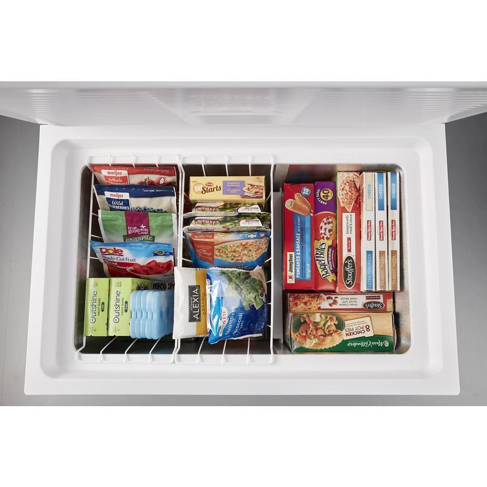 Whirlpool WZC3209LW 9 Cu. Ft. Convertible Freezer to Refrigerator with Baskets - Image 9