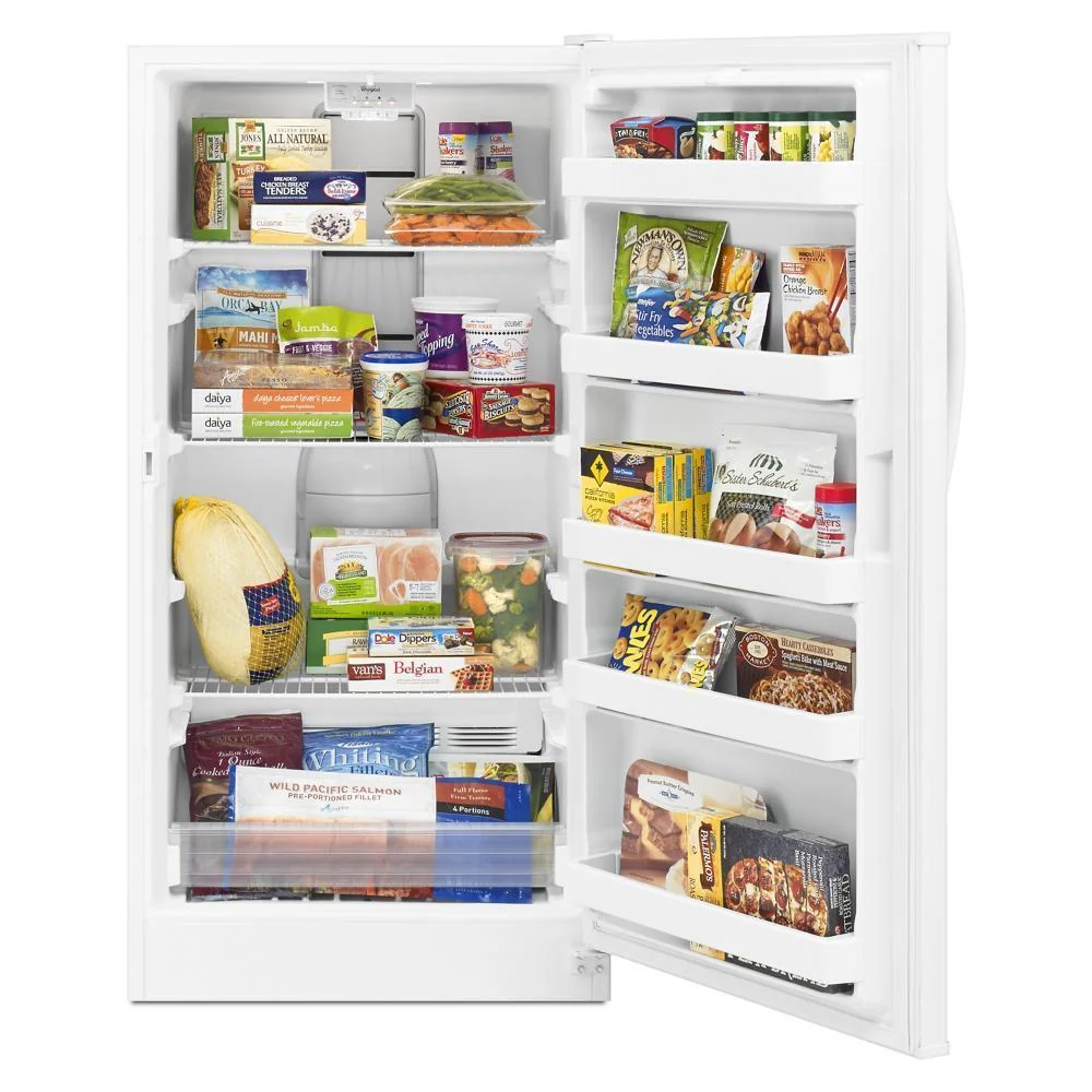 Whirlpool WZF57R16FW 16 cu. ft. Upright Freezer with Frost-Free Defrost - Image 5