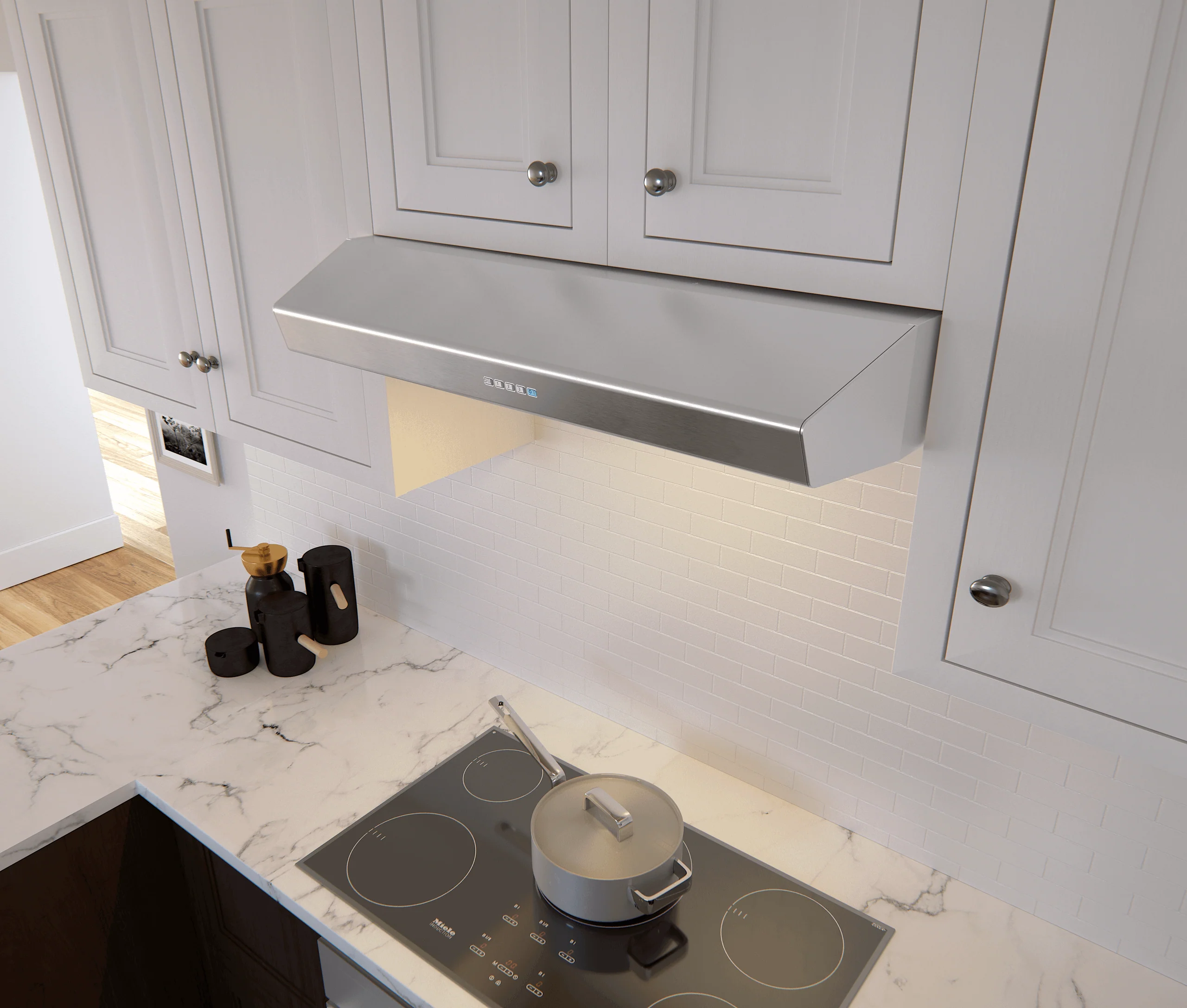 Zephyr AK1236CS Breeze II, Under Cabinet, 36", SS, LED - Image 6