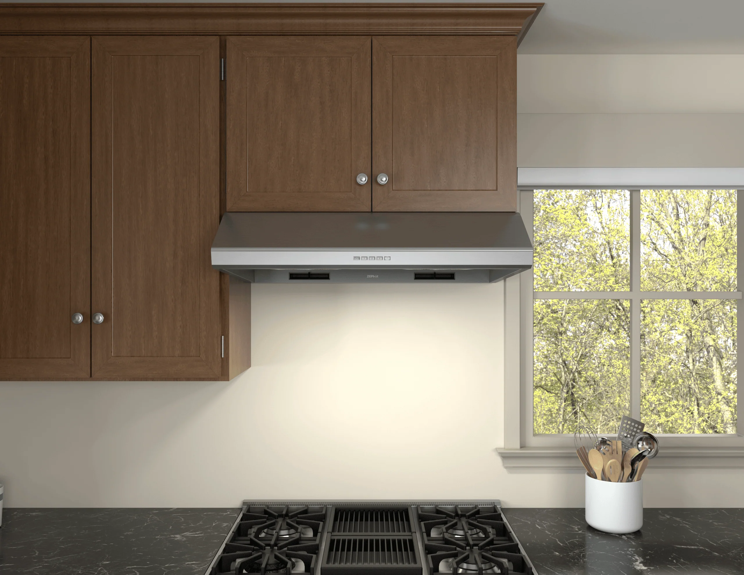 Zephyr AK2500CW Hurricane, Under Cabinet, 30", White, 695 CFM - Image 4