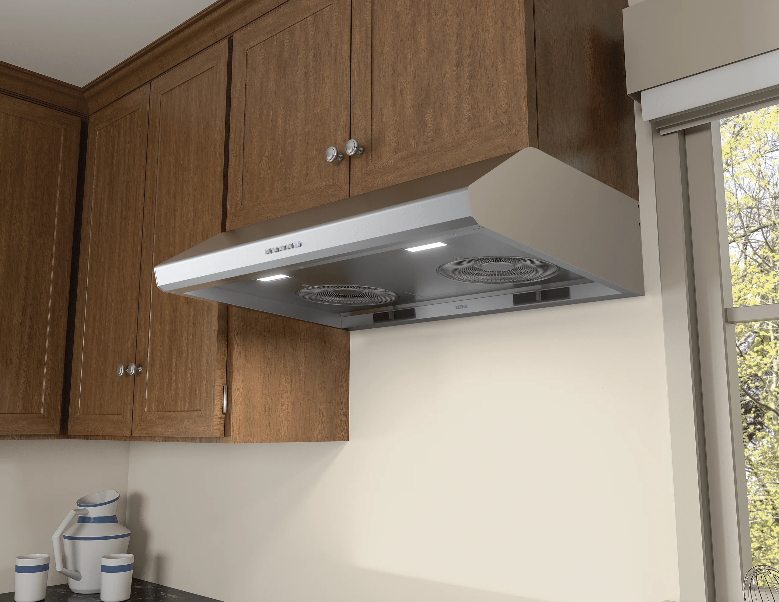 Zephyr AK2500CW Hurricane, Under Cabinet, 30", White, 695 CFM - Image 7