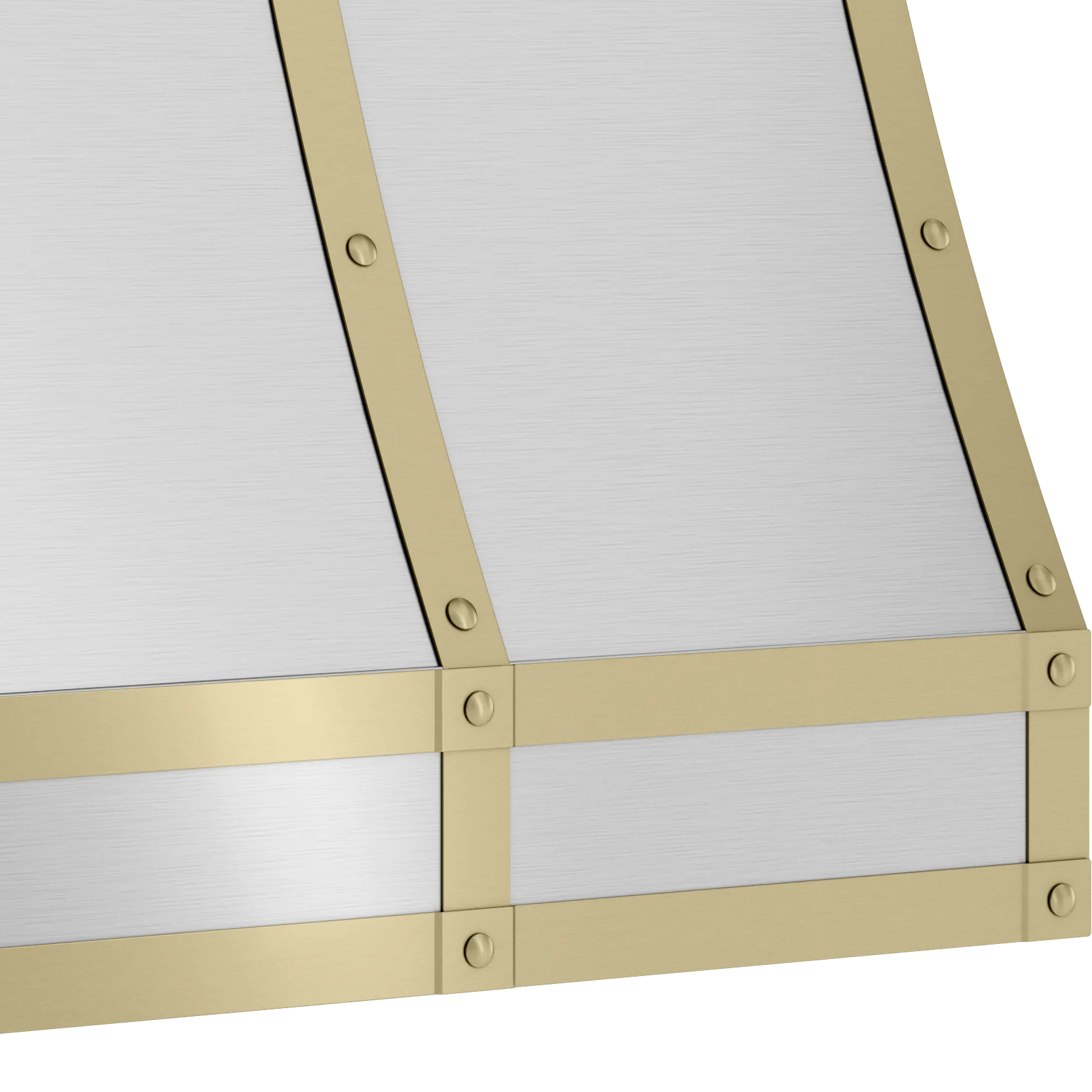 Zephyr BKDC14812ASG Duct Cover Banding Kit, 48in x 12in, Satin Gold Finish - Image 2