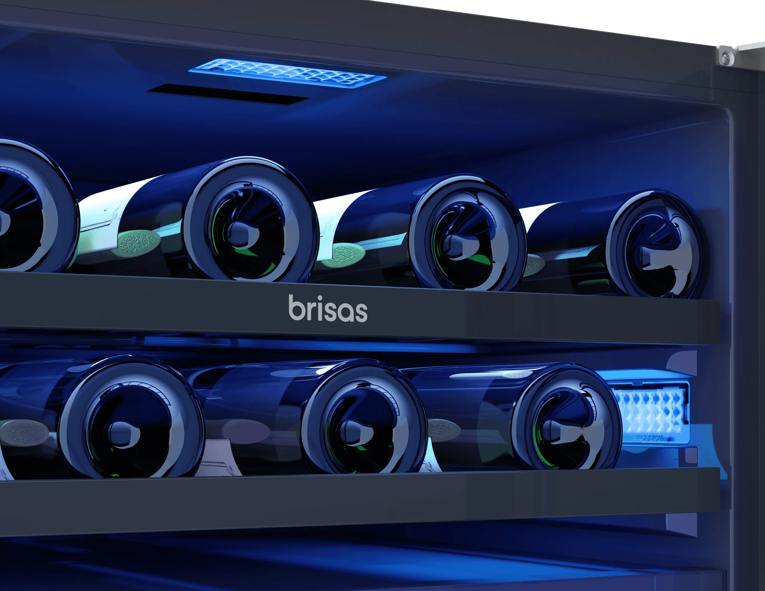 Zephyr BWB24C32AG Brisas Wine Bev Cooler, 24in UC, SS+Gls, Fr Dr, 2Z - Image 7