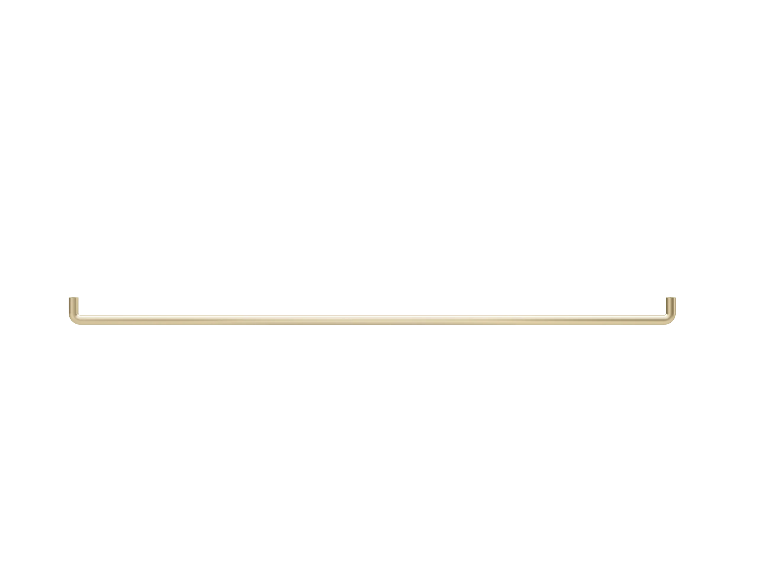 Zephyr MERAIL01SG Accent Rail, DME-E48, Satin Gold