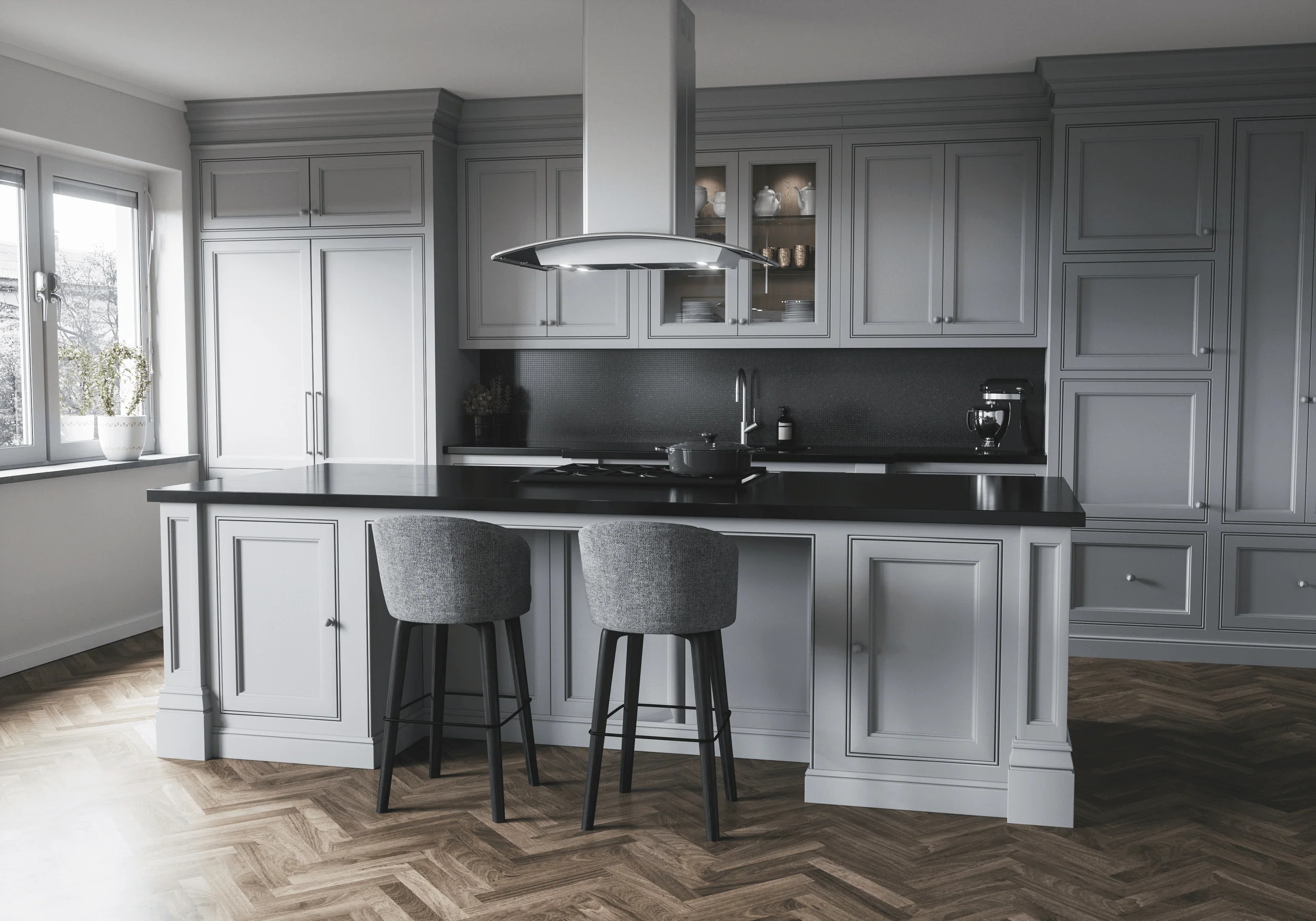 Zephyr ZMLE42CS Milano Connect Island, 42in, SS, LED, ACT - Image 4