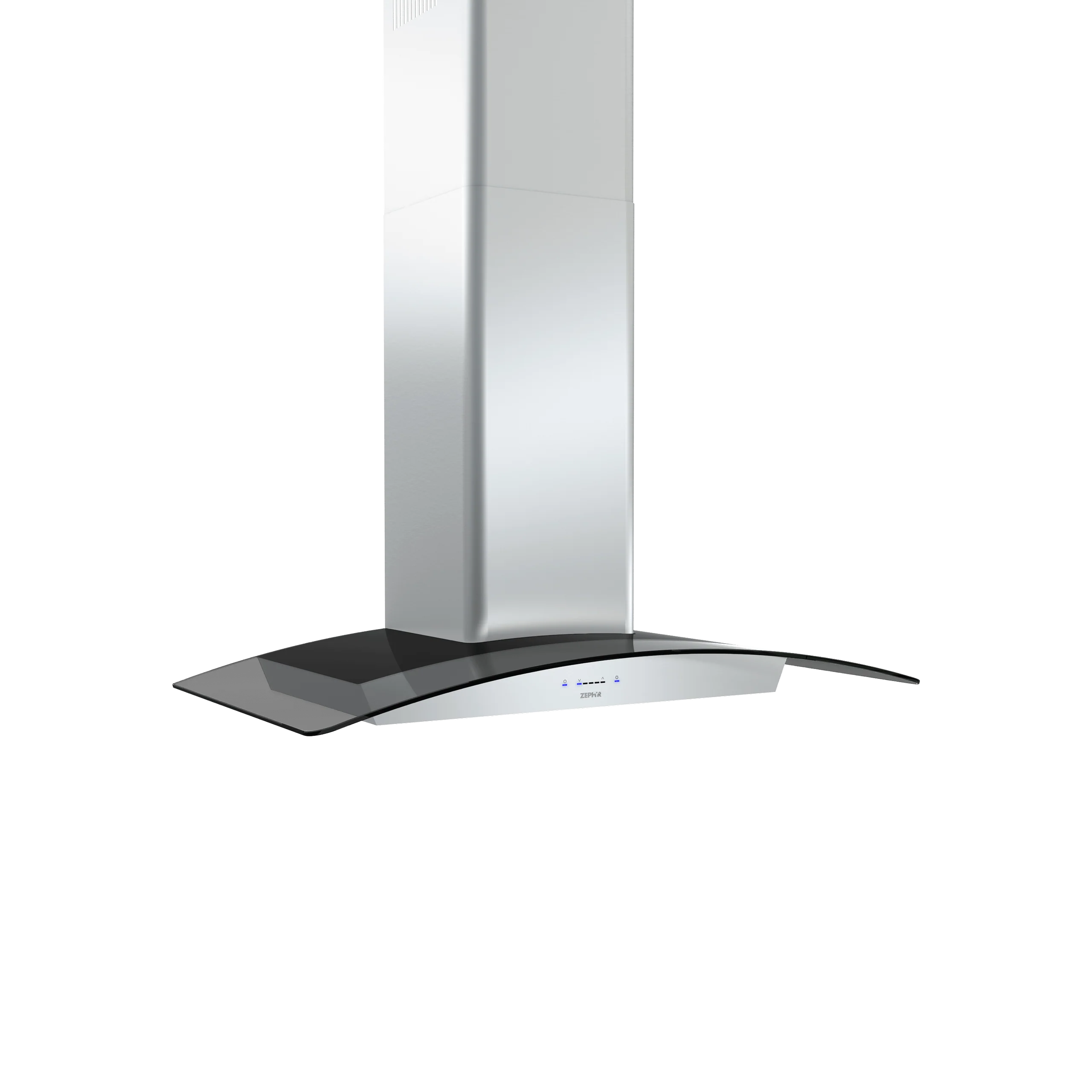 Zephyr ZRVM90BGG Ravenna, Wall, 90cm, SS+Gray Glass, ACT, LED - Image 2