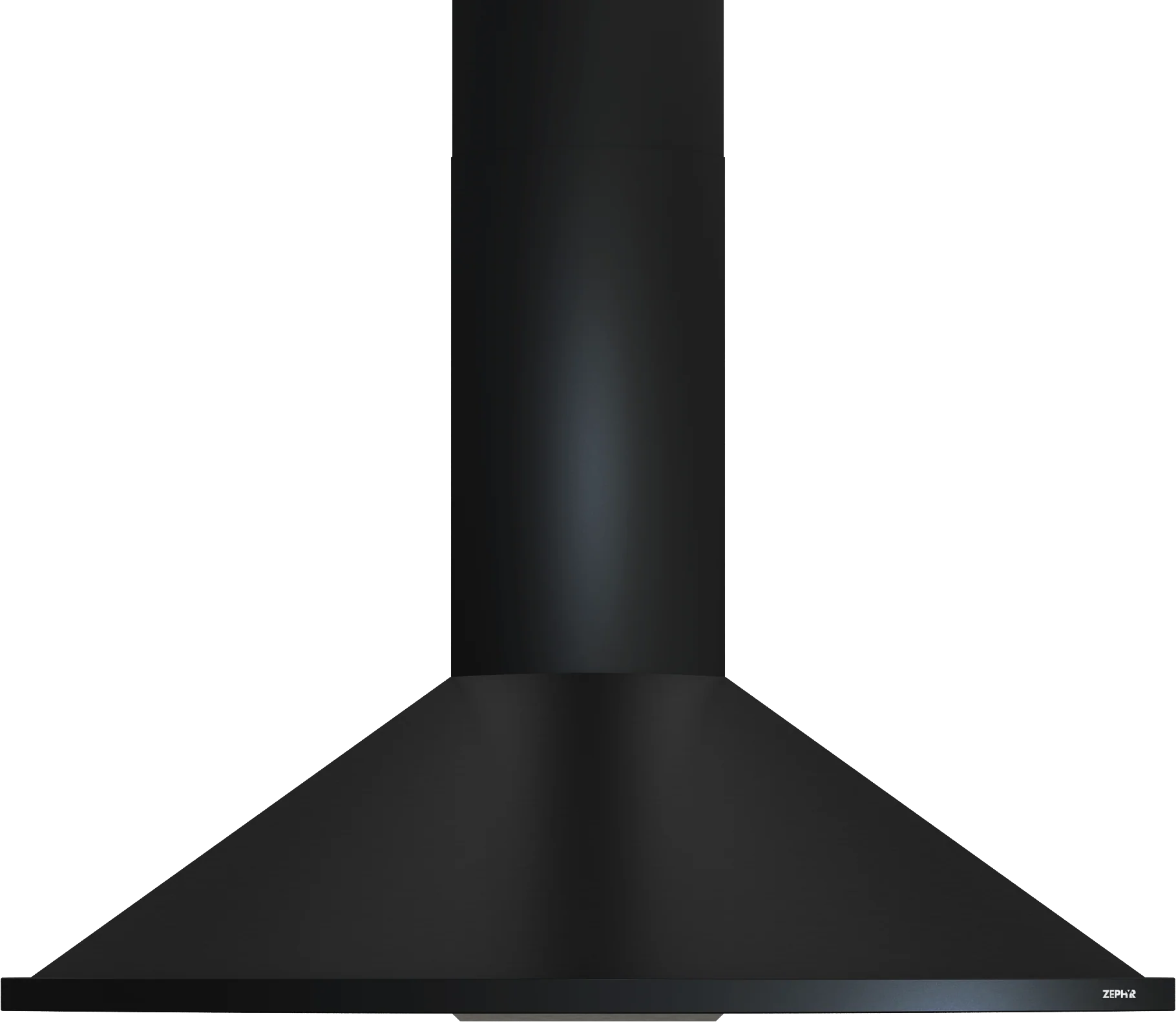 Zephyr ZSAE30FB Savona Wall, 30in, Black, LED, 600 CFM w/ACT