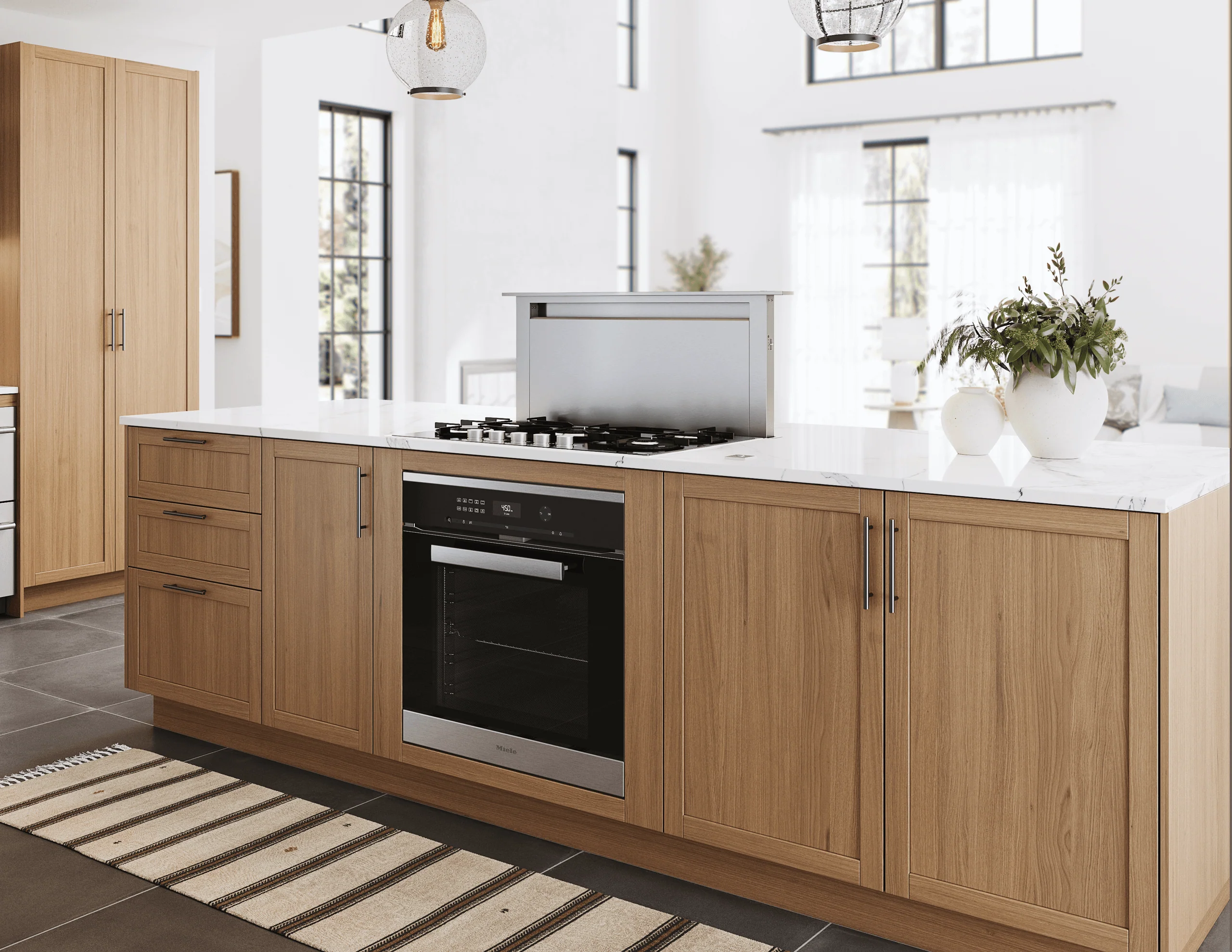 Zephyr ZTVE30AS Treviso Downdraft, 14" rise, 30" Width, SS, 600 CFM - Image 11