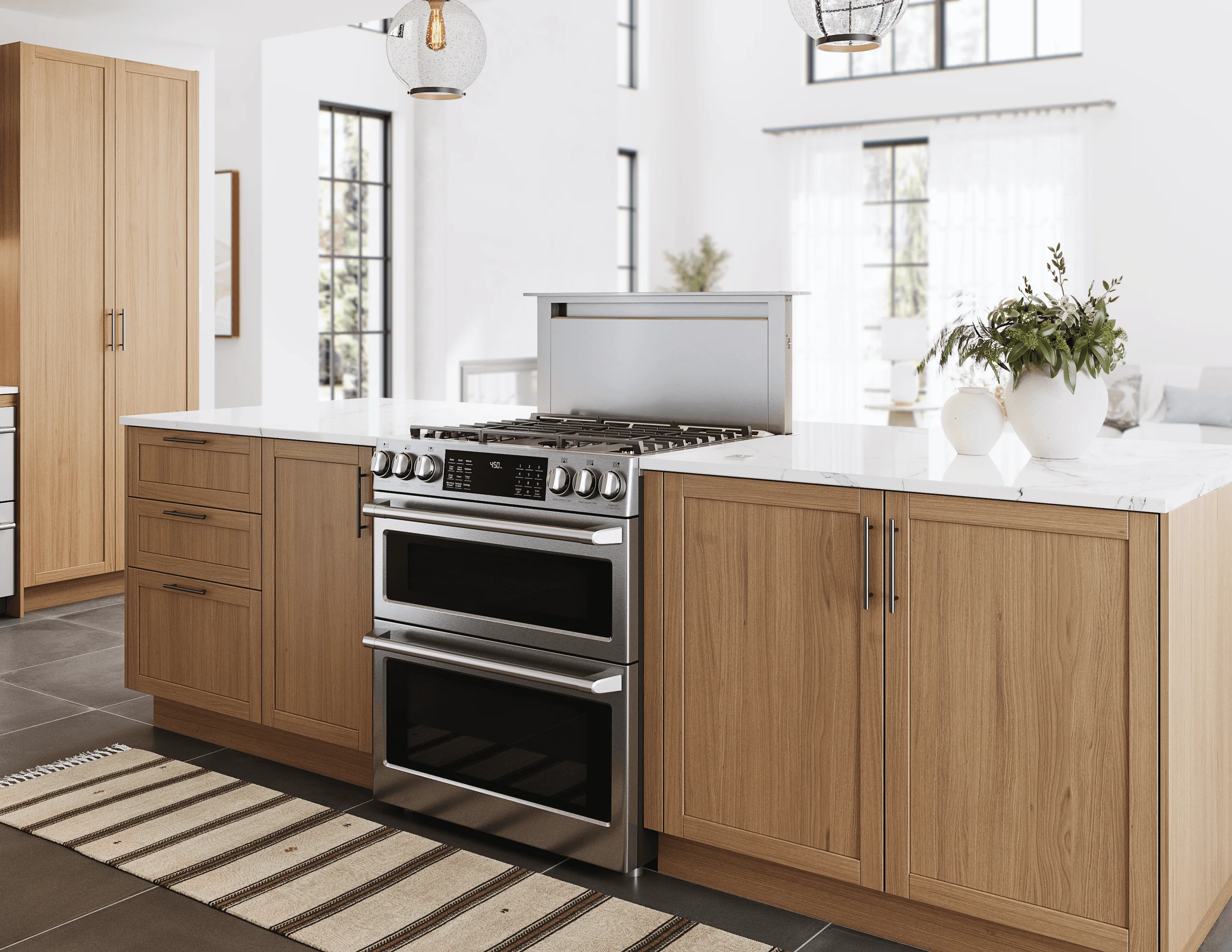 Zephyr ZTVE36AS Treviso Downdraft, 14" rise, 36" Width, SS, 600 CFM - Image 9